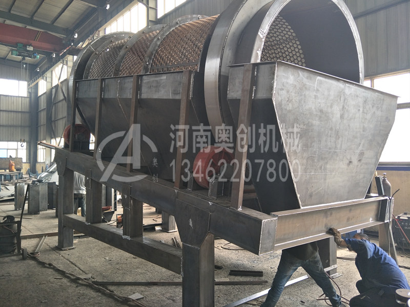 装修垃圾滚筒筛 装修垃圾滚筒筛