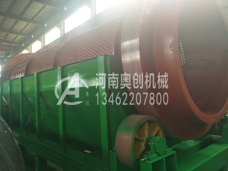 无轴滚筒筛沙机常见故障的解决办法