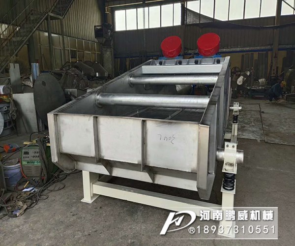 直线振动脱水筛轴承发热应该怎么解决?
