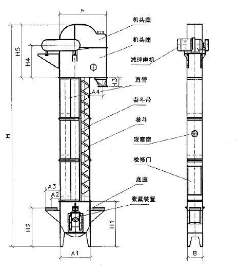 链斗提升机