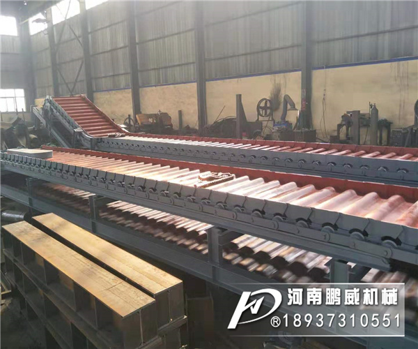 耐高温鳞板输送机在钢厂应用具有哪些优点