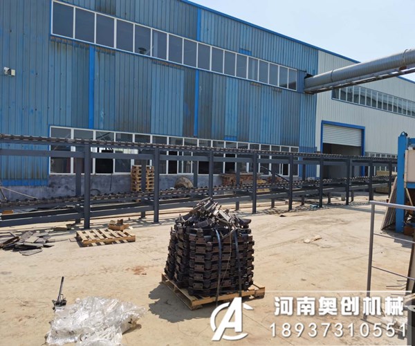 模具铸造钢段生产线