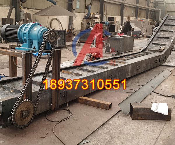 两侧带挡板链板输送机