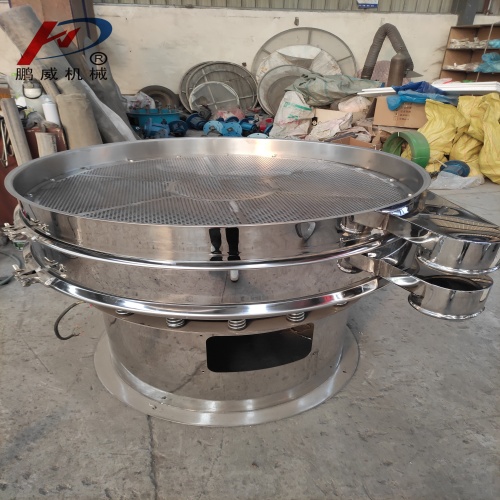 旋振筛加装和不加装弹跳球的区别